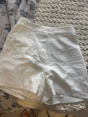 Skies Are Blue White Shorts NWT